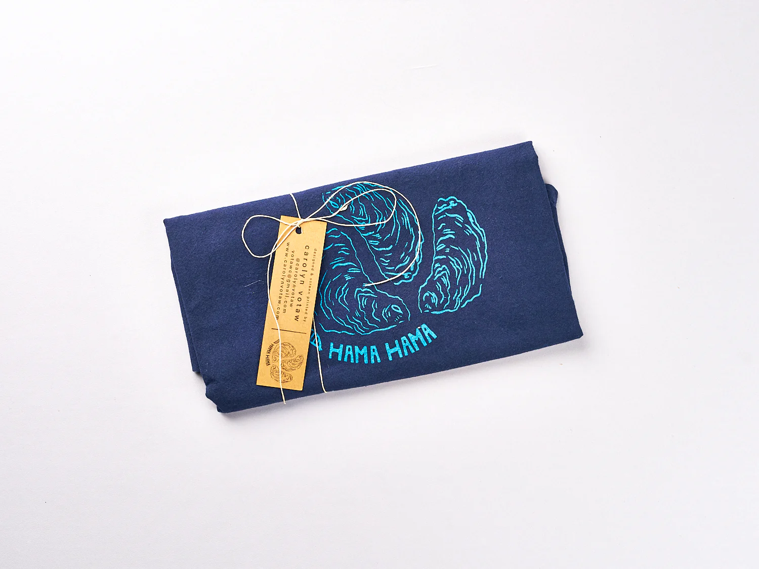 Oyster Tea Towel | Hama Hama - Image 6